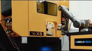 BEKAMAK BEKATECH BMDO 75XS Fully Integrated Robotic System with Tct Circular Saw Machine #tctcutting