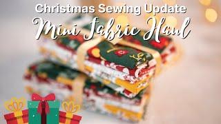 CHRISTMAS FABRIC | JOANN FABRIC MINI HAUL | Planning my Christmas sewing