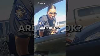 Cop Questions Guy Without Probable Cause, Claiming Concern and He Dismisses Her #cops #unlawful