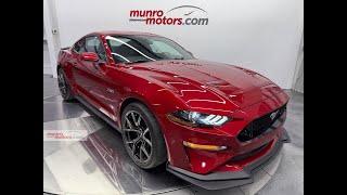 2020 Ford Mustang GT PP2 Fastback 5.0L 460hp 6 Speed Manual Rapid Red Metallic on Ebony only 5100kms