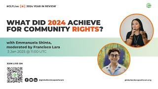 What did 2024 achieve for community rights?