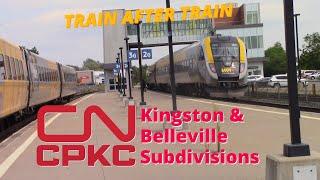 𝐏𝐀𝐑𝐀𝐃𝐈𝐒𝐄: Train After Train at the Cobourg VIA Station