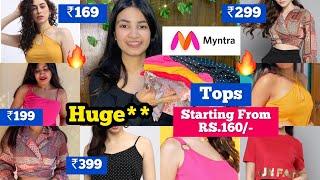 *HUGE* Myntra Top Haul || Affordable Tops From Myntra || Incredible Isha12 ||