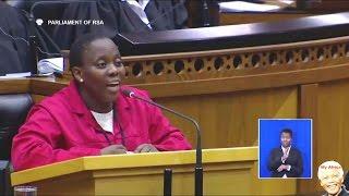 EFF MP Makes "Ginger" Lindiwe Zulu Very Angry. Funny