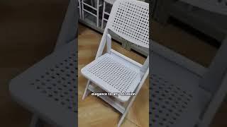 What's  new design folding chair? white folding chair outdoor white wimbledon chair