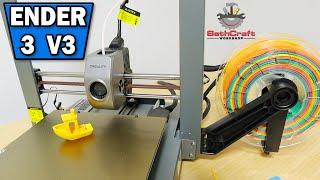 Getting Started with the Creality Ender 3 V3 3D Printer: Setup and Usage