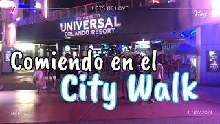 Conocemos el "City Walk"+ Comemos en Moe's/Viaje a Universal Orlando  pt 2