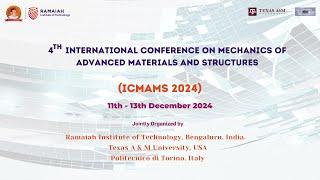 International Conference on Mechanics of Advanced Materials and Structures (ICMAMS 2024)|Live