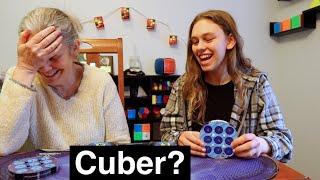 My Mom's A Cuber Now! (Racing & Challenges)