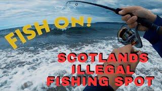 Is This Scotlands Most Notorious Fishing Mark?  - Bass Lure Fishing Scotland