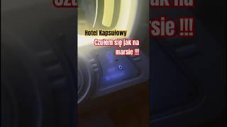 Hotel kapsułowy - jak z innej planety!! #hotel #travel #vlog #trip #funny #information