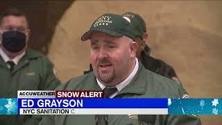 New York City prepares for upcoming snowstorm