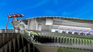 Plane Crash in Korea Simulation in Real-Time – Raw Shots
