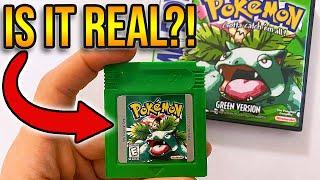 REAL POKEMON GREEN UNBOXING IN ENGLISH?! POKEMON GREEN VERSION FOR GAMEBOY! History of Pokemon Games