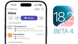 iOS 18.2 Beta 4 Released - What's New? (Apple Intelligence)