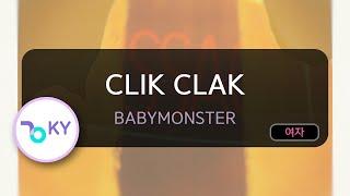 CLIK CLAK - BABYMONSTER (KY.71833) / KY KARAOKE