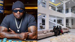 Mjengo wa Khaligraph ni funga kazi! Utazame ulivyo, ukubwa wa sebule yake utakushangaza