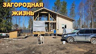 Жизнь за городом/опять убежала/может кому пригодятся/купили насос/непонятная ситуация.