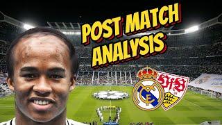 Real Madrid vs VfB Stuttgart Champions League Post Match Analysis