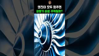 엔진이 모두 멈추면 비행기는 바로 추락할까?