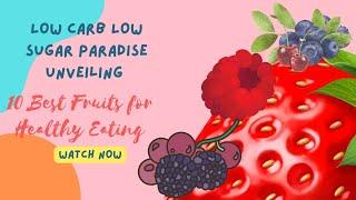 Healthy Eating Expert Reveals Top 10 Fruits for Weight Loss!