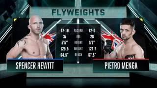 Pietro Menga vs Spencer Hewitt: Bellator 158