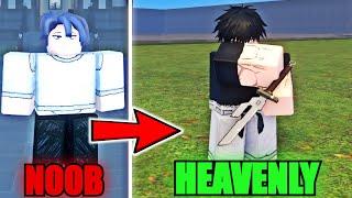 Going From Noob To HEAVENLY RESTRICTION Toji Fushiguro In Sorcery...(Roblox)