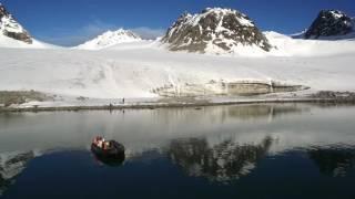 Drone in the North Pole