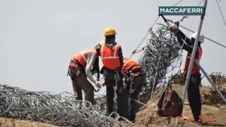 Maccaferri  Rockfall Protection Works in Sapthashrungi Gad, India