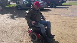 SOLD Shoprider Navigator P424L Power Wheelchair,