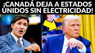 ¡Canadá anuncia represalias! Deja a Estados Unidos sin Electricidad