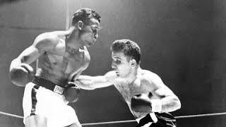 Jake LaMotta vs Sugar Ray Robinson 6 // "St. Valentine's Day Massacre" (Highlights)