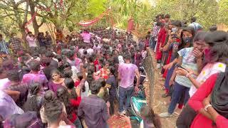 VMK  VERITY DRUM BEAT ️‍HOLI CELEBRATIONS @GURUVAYUR #sreekrishnaCollege