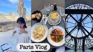 Paris Vlog(Ep.3)ㅣ파리 브이로그ㅣ방브벼룩시장ㅣ오르세미술관ㅣ루브르박물관ㅣ양파스프ㅣ에펠탑ㅣ오륜기ㅣ파리올림픽