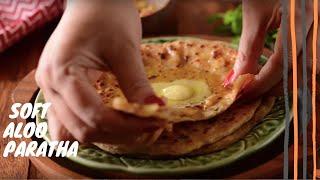 Yummy Aloo Paratha Recipe - Tasty Indian Vegetarian Breakfast Recipe | Rekha Kakkar