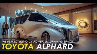 2025 Toyota Alphard: The Perfect Blend of Power, Luxury, and Space [AI Design Concept Car]