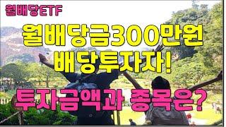 월배당ETF 월배당금300만원 배당투자자 / 투자금액 및 투자종목은? ( 커버드콜ETF )