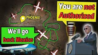 Presidential TFR | Landing DENIED TO PRIVATE FLIGHTS at Phoenix!