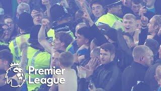 Incredible scenes at Goodison Park after Everton clinch safety | Premier League | NBC Sports