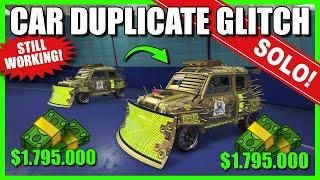 SOLO CAR DUPLICATE GLITCH **STILL WORKING AFTER PATCH** Car Dupe Glitch