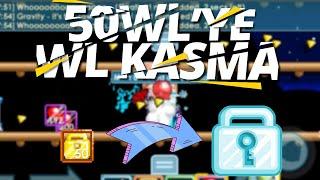 50WL 'YE WL KASMA TAKTIGI 6DK 'DA OGREN-  GROWTOPIA  WL KASMA