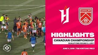 HIGHLIGHTS | Forge FC vs Cavalry FC [Round 2, Leg 1 | June 4]