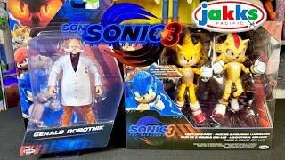 Sonic 3 Jakks Pacific Gerald Robotnik And Light Up 2 Pack Review