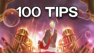 100 TIPS to IMPROVE at League of Legends