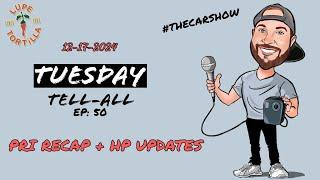 Tuesday Tell-All Ep 50: 2024 PRI Recap HP Changes NHRA Super Stock Eliminator Drag Racing Podcast