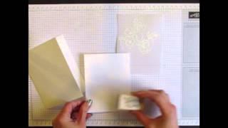 Stamp Your Art Out! Demo #1 - Indescribable Gift...Embossing Vellum