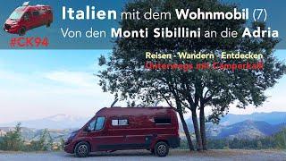 Von den Monti Sibillini an die Adriaküste. Italien mit dem Wohnmobil (7)