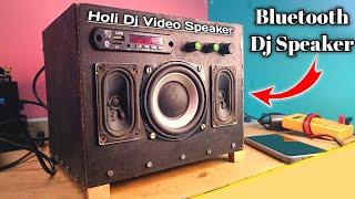 How To Make 100 Watt Bluetooth Speaker || Bluetooth Dj Speaker || Digital Video Player