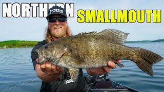 Smallmouth Bass Fishing Northern Michigan for Trophy Fish (BIG WATERS)