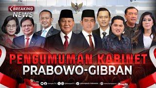 LIVE - Jamuan Makan Malam dan Pengumuman Kabinet Prabowo-Gibran di Istana